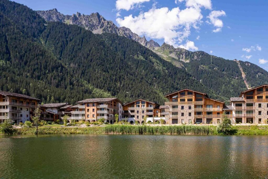 Modern 2Br 5* Pool Gym Spa Garage Mont-Blanc View 샤모니 외부 사진